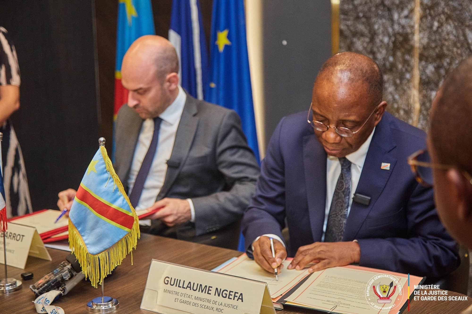 #RDC/FRANCE /JUSTICE : UN ACCORD POUR L’ACCÈS À LA JUSTICE DES VICTIMES DES VIOLENCES SEXUELLES . 